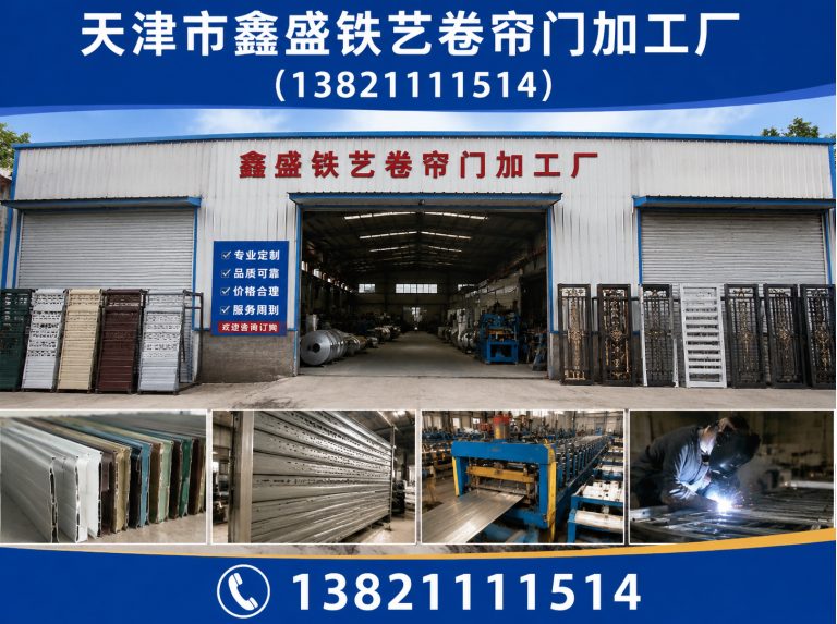 宁河区电动卷帘门展示图